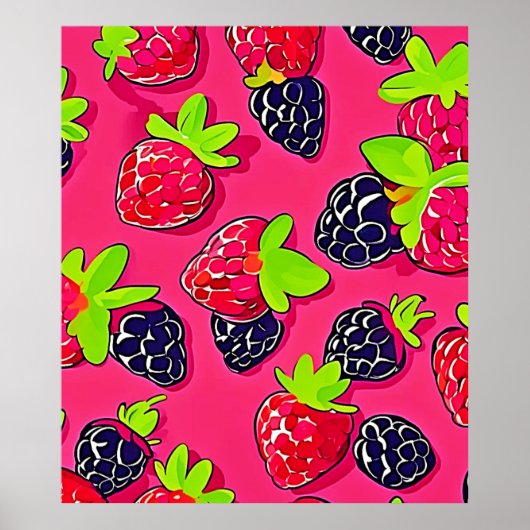 Berry Patch: Sweet Design Poster (Voorkant)
