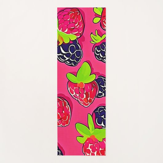 Berry Patch: Sweet Design Yogamat (Voorkant)