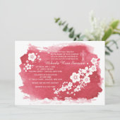 Berry Perkament religieuze uitnodiging (Staand voorkant)