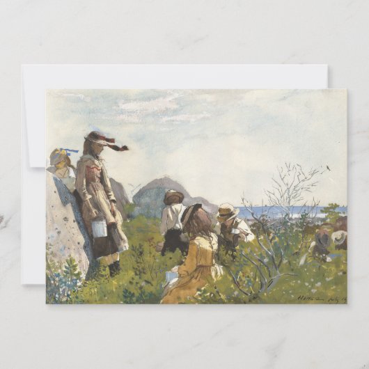Berry Pickers | Winslow Homer (Voorkant)