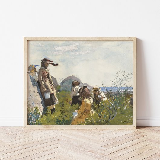 Berry Pickers | Winslow Homer Poster
