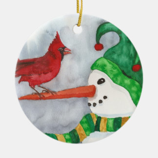 Berry Pickin Keramisch Ornament