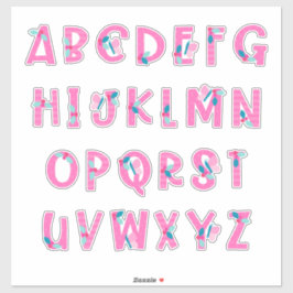 BERRY PINK -a tot z- Sticker