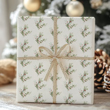 Berry Red Cream Botanische Vakantie Kerstmis