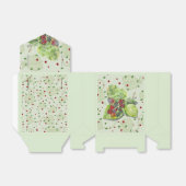 Berry Red en zwarte bramen Bedankdoosjes (Uitgevouwen)