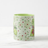 Berry Red en zwarte bramen Mok (Midden)