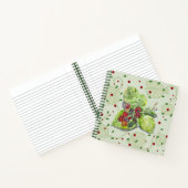 Berry Red en zwarte bramen Notitieboek (Binnen)