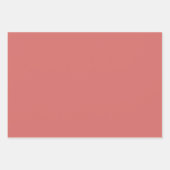 Berry Red Green Birthday Inpakpapier Vel (Voorkant)