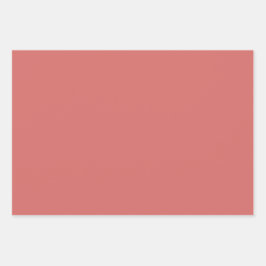 Berry Red Green Birthday Inpakpapier Vel