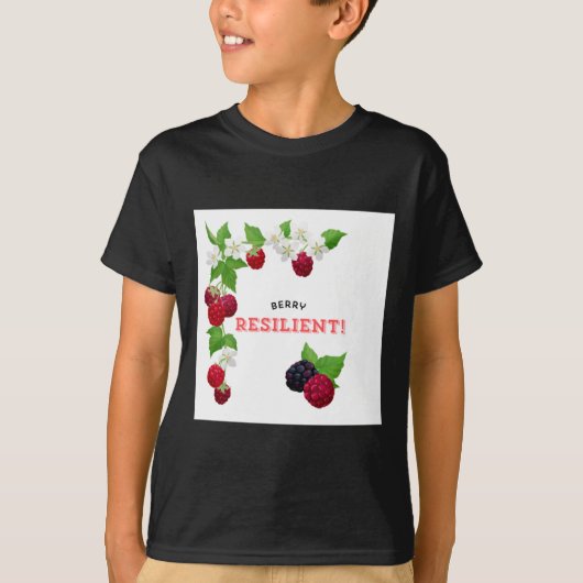 Berry Resilient-Sticker T-shirt (Voorkant)