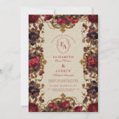 Berry & Roos Lijst bruiloft Kaart (Voorkant)