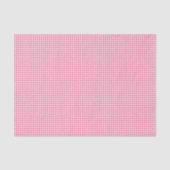 Berry roze gekleurde Gingham check patroon Tissuepapier (Voorkant)