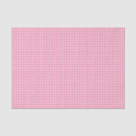 Berry roze gekleurde Gingham check patroon Tissuepapier