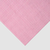 Berry roze gekleurde Gingham check patroon Tissuepapier (Detail)