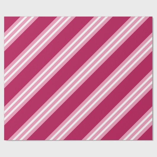 Berry roze Snoep kerst inpakpapier (Vlak)