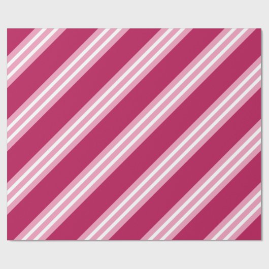 Berry roze Snoep kerst inpakpapier (Vlak)