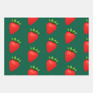Berry Sassy™ Strawberry Wrapping Paper – Junie Fer
