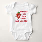 Berry Schattig Baby Bodysuit (Voorkant)