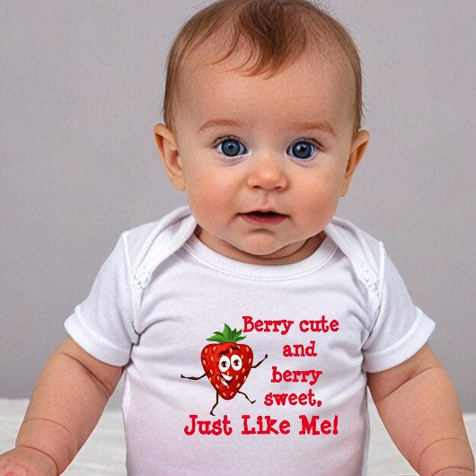 Berry Schattig Baby Bodysuit