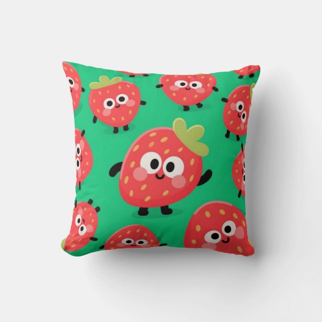 Berry Schattige Dreams Pillow, Sierkussen 16 x 16 (Voorkant)