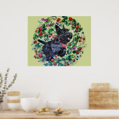 Berry Scottish Terrier! Poster (Keuken)
