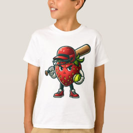 Berry Serious About Softball - Strawberry Softball T-shirt