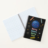 Berry Smart Berry Cool – Blueberry-schoolbord Notitieboek (Binnen)