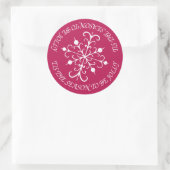 Berry Snowflake Stickers (Tas)