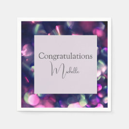 Berry Sparkle Paper Napkin Servet