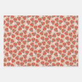 Berry Special Dipped Aardbeien - Latte Inpakpapier Vel (Voorkant)