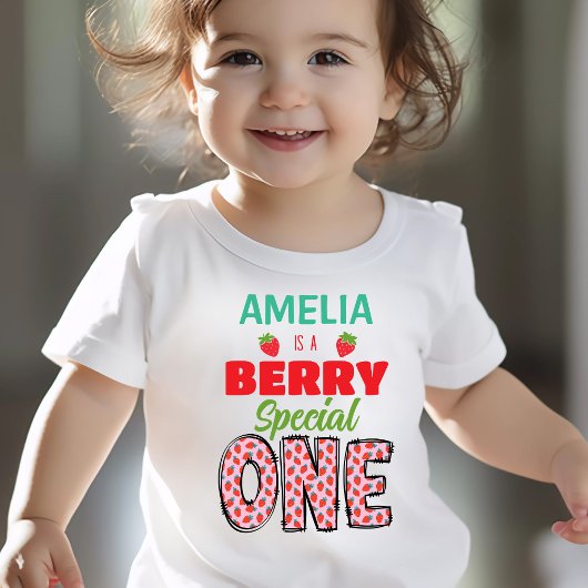 Berry Special First Birthday Shirt