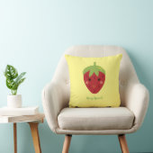 Berry Special Smiling Strawberry Kussen (Stoel)