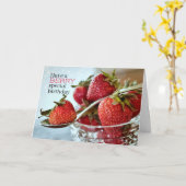 Berry speciale verjaardagswensen Kaart (Gele Bloem)
