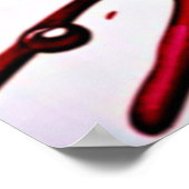 Berry Splash: kleurenburst Poster (Hoek)