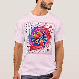 Berry Splash: kleurenburst T-shirt