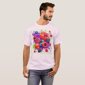 Berry Splash Mix Art T-shirt (Voorkant volledig)