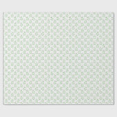 Berry Sprig in Pink and Green Cadeaupapier (Vlak)