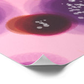 Berry Stains Banner Achtergrond Poster (Hoek)