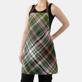 Berry Struik Green en Red Plaid Schort (Insitu)