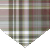 Berry Struik Green en Red Plaid Tafelkleed (Gekanteld)