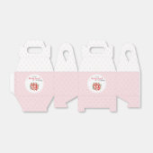 Berry Sweet 1st Birthday Bedankdoosjes (Uitgevouwen)