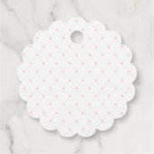 Berry Sweet 1st Birthday Bedankjes Labels (Achterkant)