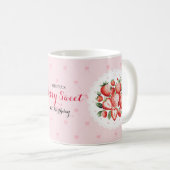 Berry Sweet 1st Birthday Koffiemok (Voorkant rechts)