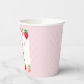 Berry Sweet 1st Birthday Papieren Bekers (Links)
