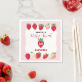 Berry Sweet 1st Birthday Servet (Insitu)