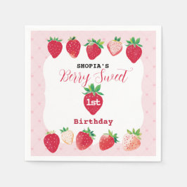 Berry Sweet 1st Birthday Servet