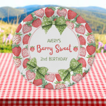 Berry Sweet 2e verjaardag aardbeienfeest 