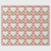 Berry Sweet 5th Birthday Strawberry Party Cadeaupapier (Vlak)