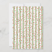 Berry Sweet Aardbei Meisjes Verjaardagsfeest Kaart (Achterkant)