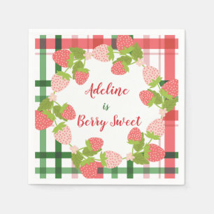 Berry Sweet Aardbei Party Servet